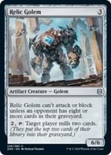 x4 Relic Golem U MTG Zendikar Rising M/NM, English