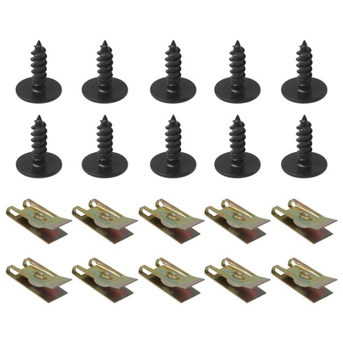 20x Fender Liner Splash Shield Guard Screws For VW Jetta Golf Passat Beetle New - Picture 9 of 14