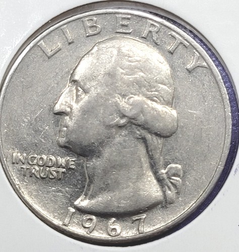 1967-p Washington Quarter DDO&DDR - Picture 4 of 13