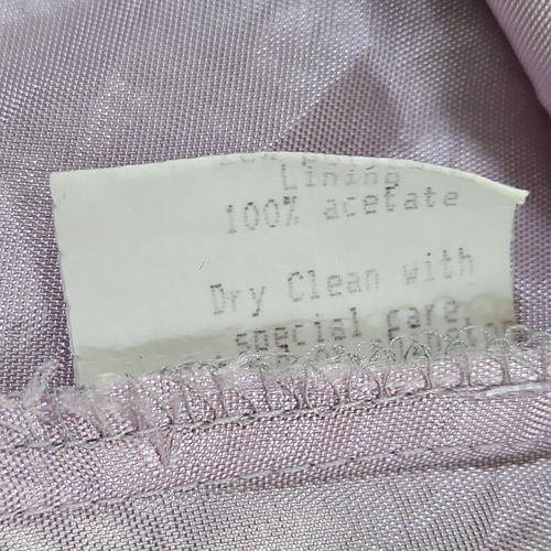 Vintage Ever Beauty Damen Satin Chiffon transparente Ärmel Top Größe 14 Fairycore gebraucht, in einwandfreiem Zustand - Bild 9 von 12
