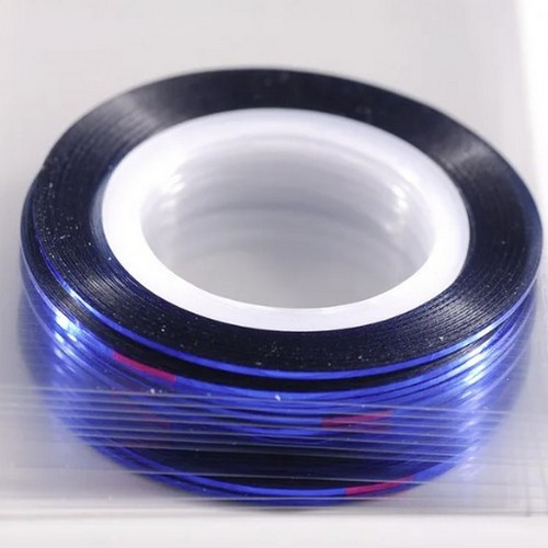 Nail Striping Tape Roll Line Sticker Metallic Glitter Holo Glossy 1mm 2mm 3mm UK - Picture 22 of 139
