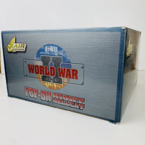 AIR LEGENDS 1:48 F6F-5N Night Hellcat Diecast Flugzeug Modell - Bild 4 von 4