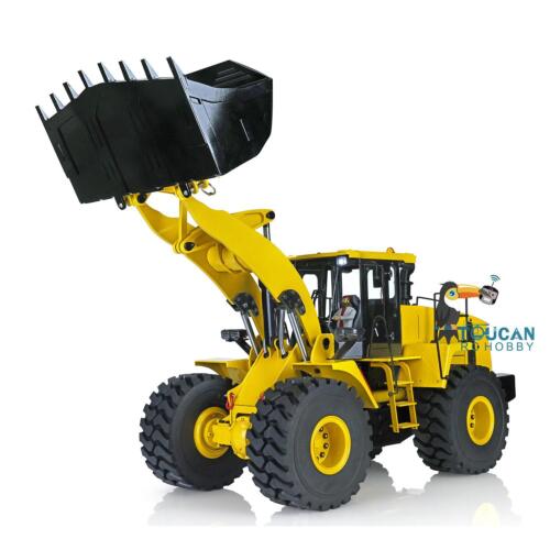Metall WA470 1/14 RC Hydrauliklader RTR 980L Motor Servo Lichter Sound I6S Radio - Picture 11 of 12
