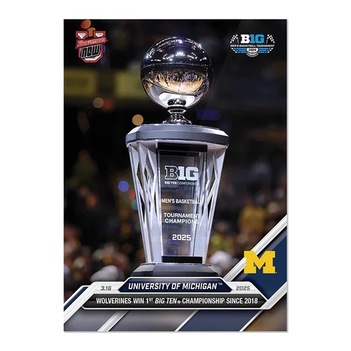 University of Michigan - 2024-25 Bowman U NOW Basketball - Card 89 - Picture 1 of 2