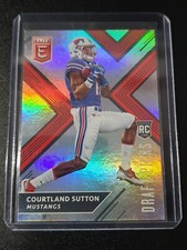 Courtland Sutton - Elite Draft Picks Football 2018 - SMU Mustangs, Broncos - RC