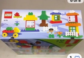 Lego Duplo 6178 My First Town Building Set Figure Fences Car