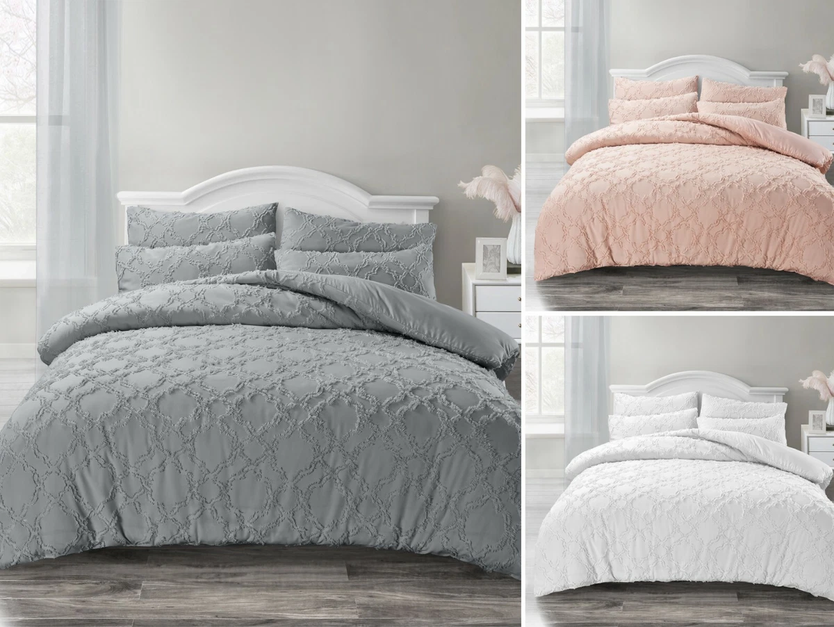 Textured duvet cover deals