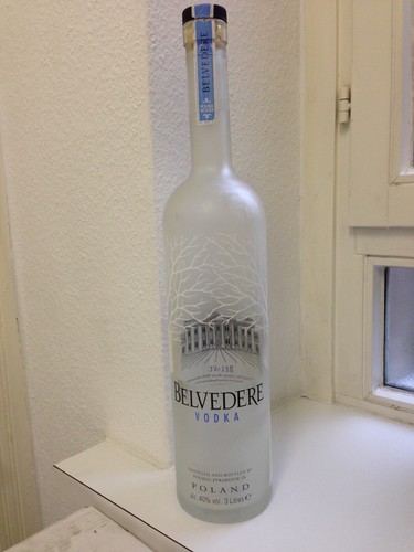 Belvedere Vodka 3l Liter LED Flasche ohne Korken leer deko Empty Bottle - Bild 2 von 3