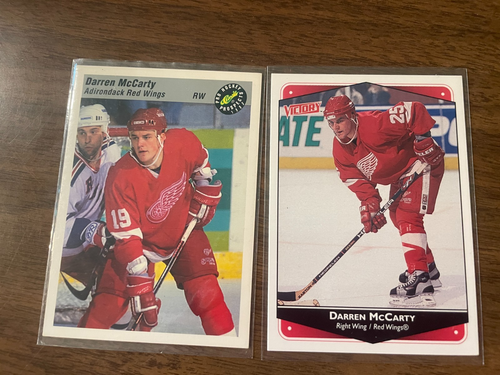 Darren McCarty 2 RC lot 1992 Classic #147 1999 Victory #107 Detroit Red Wings