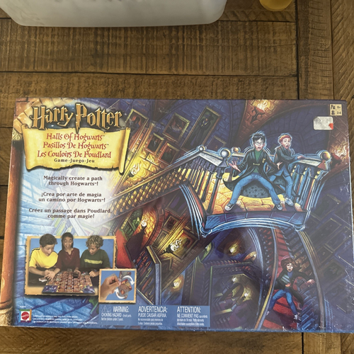 2002 MATTEL HARRY POTTER HALLS OF HOGWARTS GAME NEW