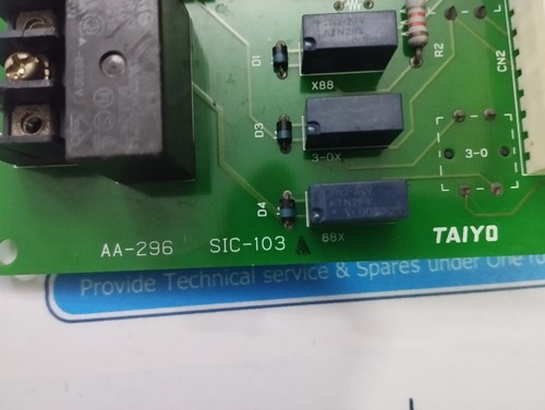 Taiyo Aa-296 Sic-103 Pcb Card 010130nf - Picture 3 of 6