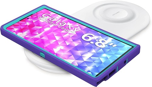 TOUGHBOX | ARMOR SERIES | CASE FOR SAMSUNG GALAXY S22 ULTRA 5G + BELT CLIP - Picture 6 of 9