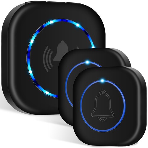 Funkklingel wasserdicht Türklingel Funk Set Haustür Klingel IP55 200M Reichweite - Bild 9 von 13