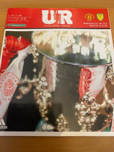 Manchester United Home Football Programmes 2017/2018 #79 - select from dropdown - Picture 6 of 32