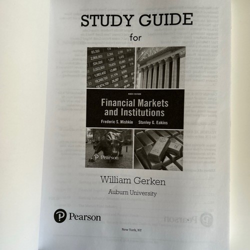 Financial Markets and Institutions study guide 9th edition by Mishkin Eakins PB - Picture 4 of 9