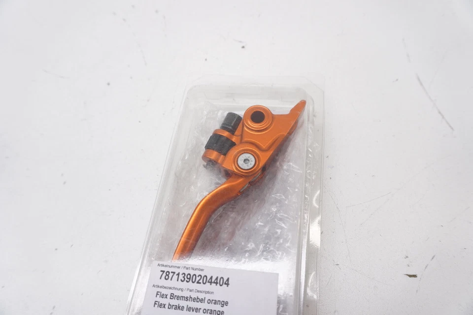 Palanca de freno delantera KTM PowerParts Flex Brembo naranja 7871390204404 125-450 A2 Foto 3 de 4
