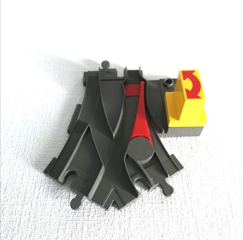  LEGO® DUPLO® Eisenbahn - Auswahl Schienen, Weiche, Kreuzung, Übergang, Brücke - Bild 7 von 12