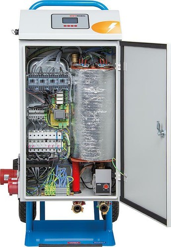 Elektrische Mobile Heizzentrale Elektroheizzentrale 21 bis 36 kW Notheizung Bauh - Bild 3 von 6