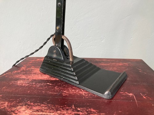 HORAX enamel BAUHAUS 1920's desk LAMP - Picture 5 of 18
