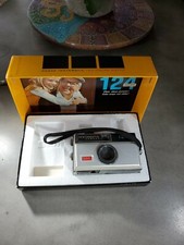 Vintage Kodak Instamatic 124 Color Outfit Camera w/ Original Box
