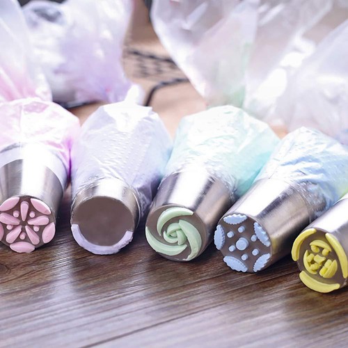 15x Russian Leaf Flower Icing Piping Nozzle Tips Cake Topper Baking Tools Set - Picture 7 of 9