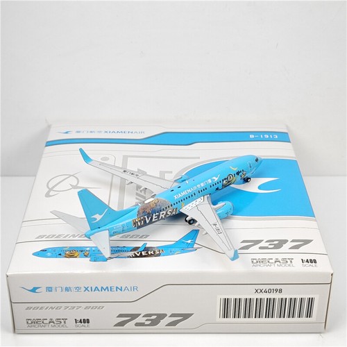 1:400 JC Wings XIAMENAIR BOEING B737-800 Passenger Plane Diecast Aircraft Model - Picture 6 of 10
