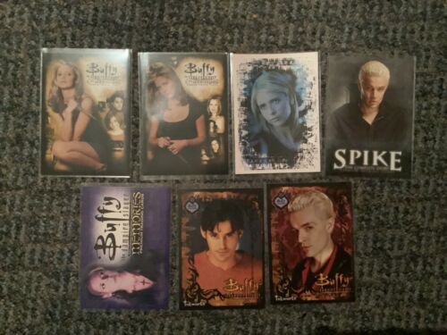 BUFFY THE VAMPIRE SLAYER PROMO CARD COLLECTION 46 CARDS INKWORKS - Picture 4 of 8