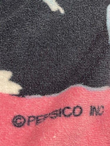 Vintage 80s 90s Pepsi Cola Beach Bath Towel Promo Advertisement Surfer Taiwan - Picture 5 of 13