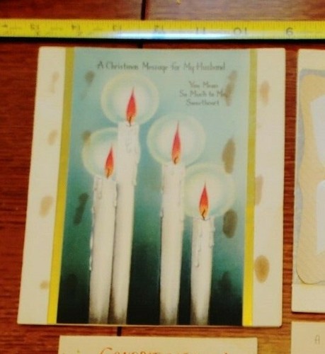 4 VINTAGE GREETING CARDS FROM 1947 {16} - Picture 5 of 8