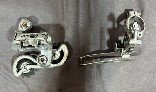 Vintage Suntour ARX Road Bike Derailleurs =Shift Levers Bottom Pull Front 28.6mM - Picture 4 of 9