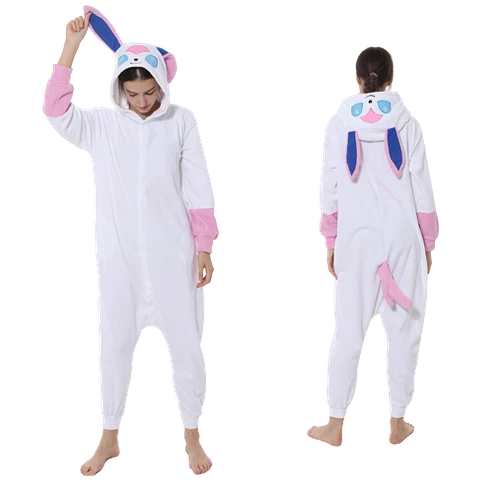 Adults Pokemon Costume Kigurumi Pajamas Sleepwear Pyjamas Pikachu Gengar Cosplay - Picture 21 of 65
