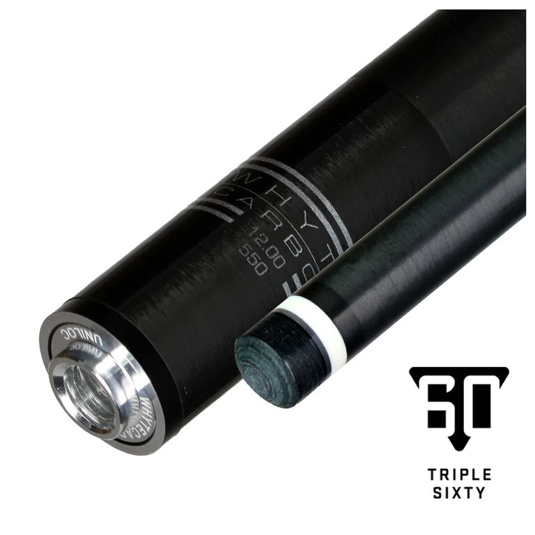 New Whyte Carbon Raw Play Shaft for Enhanced Cue Performance