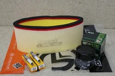 04-09 KAWASAKI KFX700 KFX 700 V-FORCE TUNE UP KIT AIR OIL FILTER SPARK PLUGS