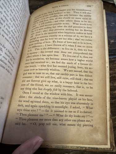 Antique 1841 Goethe’s Correspondence With A Child 1. American Edition, Vol. Il - Picture 14 of 18