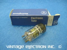 NOS 6DJ8 ECC88 Vacuum Tube - WESTINGHOUSE - JAPAN - 1970's (FREE SHIP, TESTED)