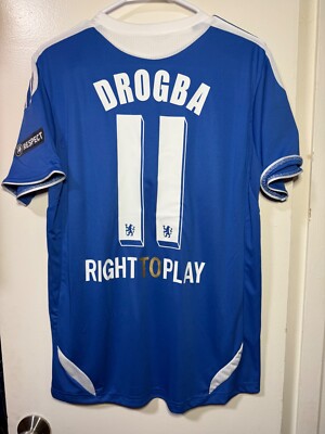【正規品】チェルシー　11-12 ドログバ 2011-12 CHELSEA FC Home No.11 DROGBA 2012 UEFA Champions