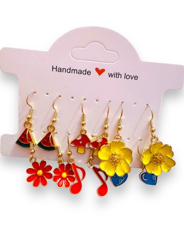 Wholesale LOT  New -19 Pairs for Girls and Women Earrings -  USA SELLER - - Picture 2 of 16