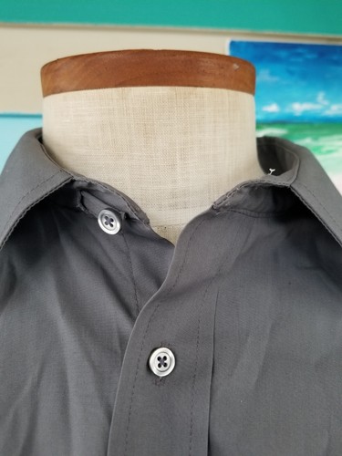 George Gray Men’s Button Down Long Sleeves Dress Shirt Top blouse t-shirt - Picture 2 of 11