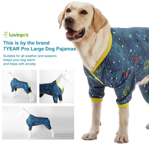 LovinPet Outfits For Pitbull Dogs Playful Clothes For Pitbull Sleep Warm - Picture 8 of 8