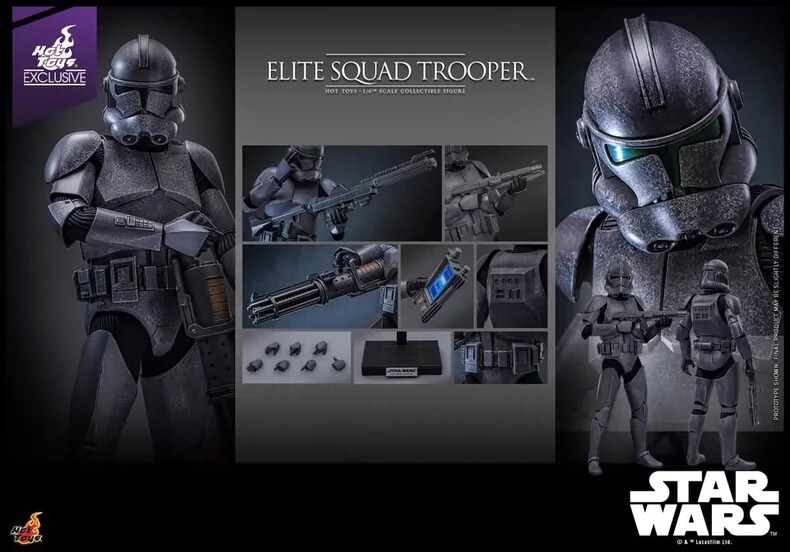 In Stock New Hot Toys TMS150 Star Wars Bad Batch Elite Squad