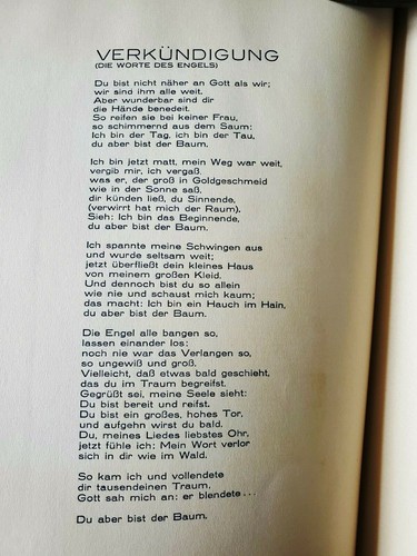 Rare SULAMITH WULFING 1931 Illustrations in Rainee Maria Rilke Vol of Poems ! - Picture 4 of 7