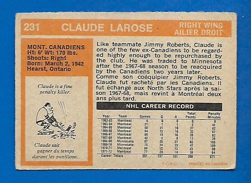 1972-73 OPC O PEE CHEE NHL WHA 210-341 PLAYER CREST TEAM CANADA & LOGO SEE LIST - Picture 45 of 385