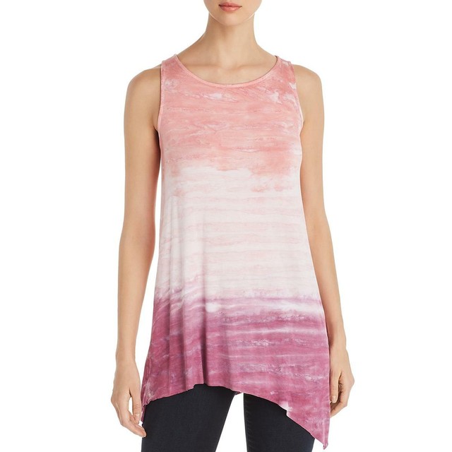 hand dyed clothing Ombre Asymmetrical Tunic