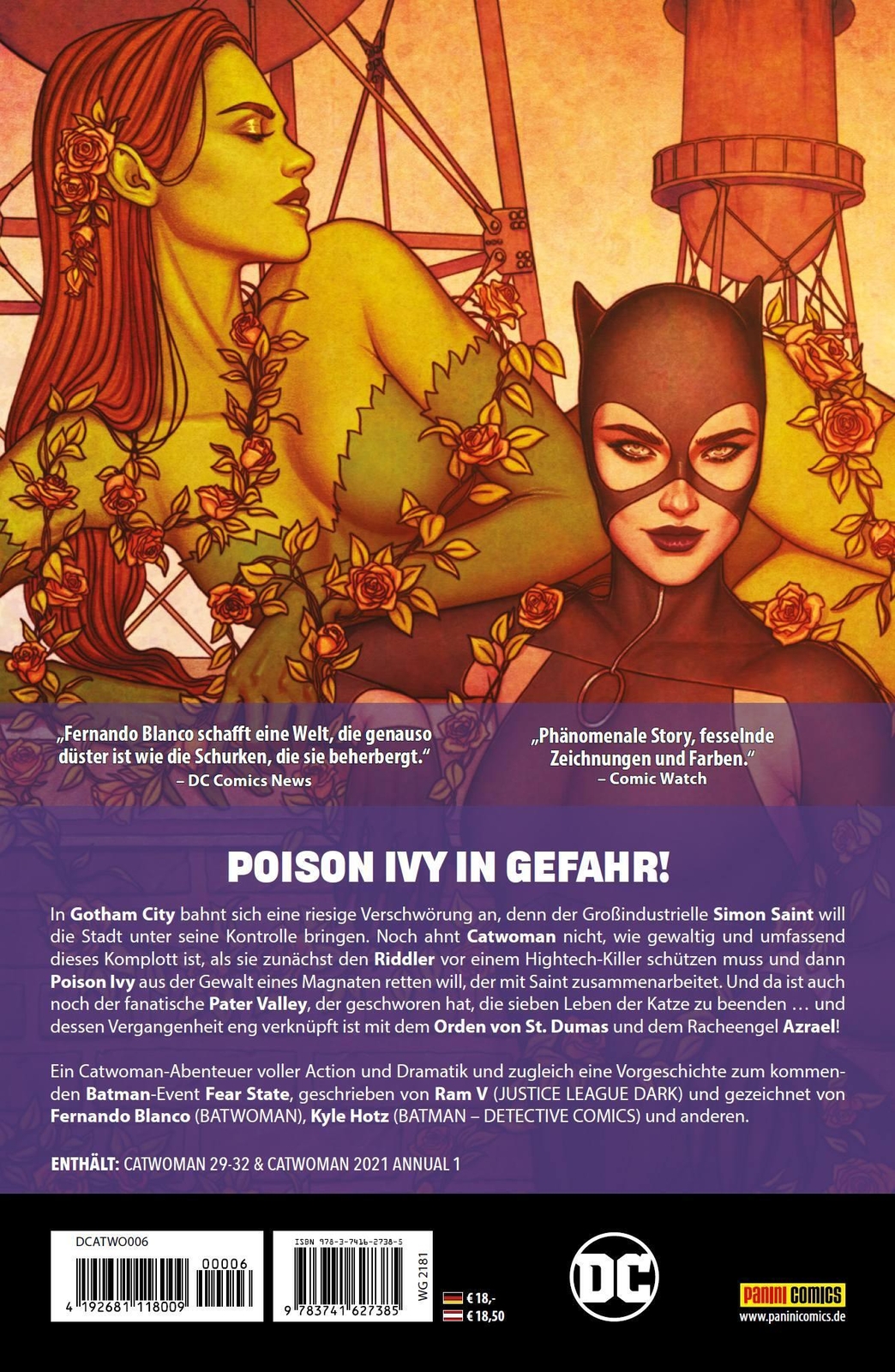 Thumbnail - Catwoman | Bd. 6 (2. Serie): Die Sünden Der Vergangenheit | Ram V (u.