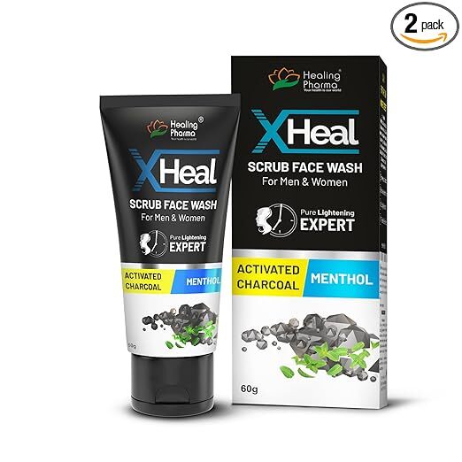 Healing Pharma Xheal Activated Charcoal Face WashOil ControlDeep
