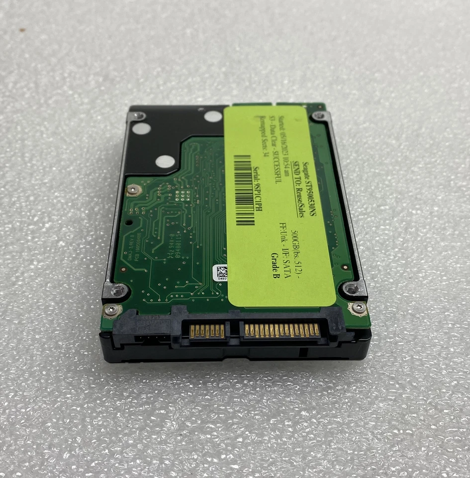 Seagate ST950053NS 500GB 2.5" SATA Internal Server Hard Drive HDD Tested - Image 4 of 4