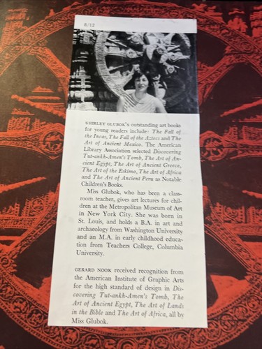 The Art of India (Hardcover) Shirley Glubok Macmillan Company Gerald Nook H1 - Picture 3 of 7