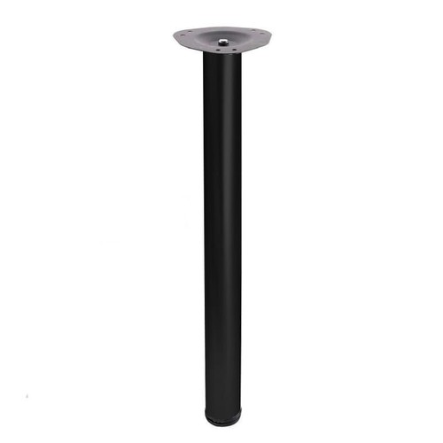 Supporto Piano Lavoro Bar Colazione Regolabile Tavolo Cucina Gamba 710mm Nero Confezione 4 - Foto 5 di 7
