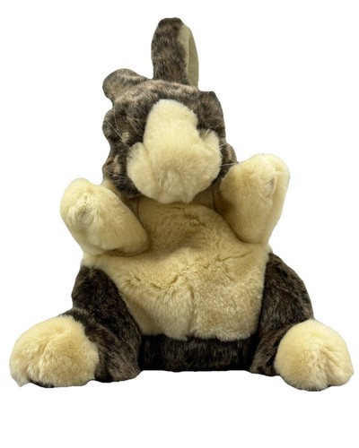 Folksmanis 10" Baby Dutch Bunny Rabbit Full Body Hand Puppet Plush Toy Puppet - Picture 1 of 8