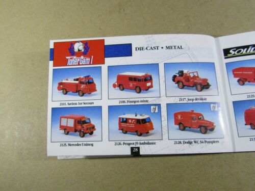 494R Solido Collection 1992 Mini Catalogue de 44 Pages - Foto 8 di 12
